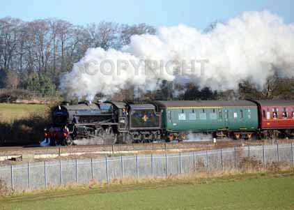 Purchase photo of 44932 Black Five at Worting Junction